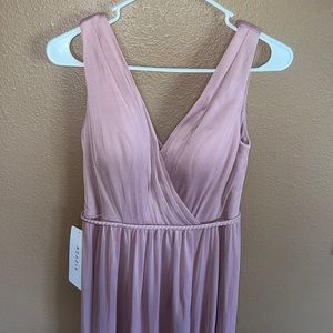 Vintage Mauve Full Length Dress